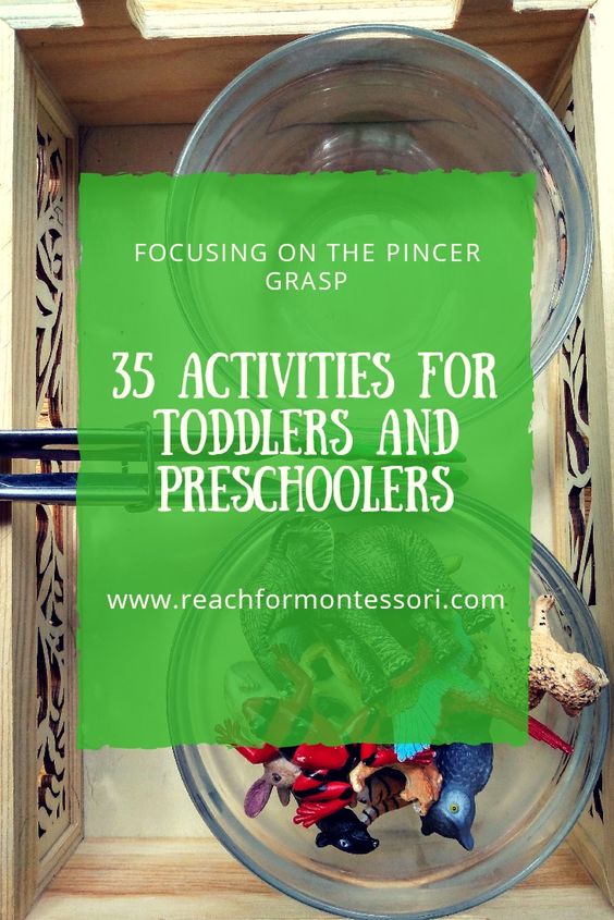 Animal Transfer Activity with Tongs, 35 pincer grasp activities pinterest image.