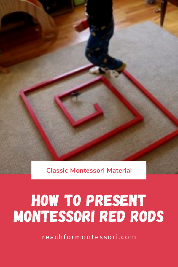 The Montessori Long Red Rods: Explanation & Presentation — The