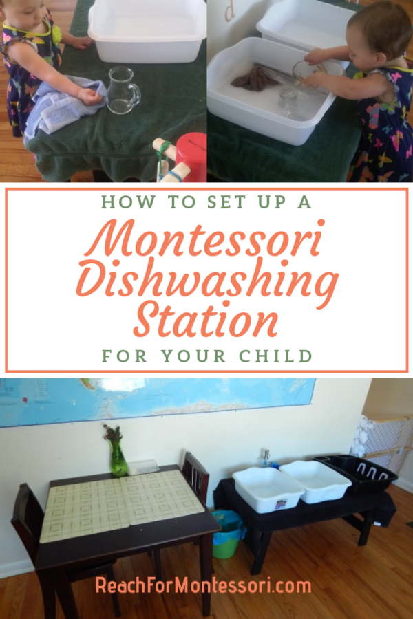 How to Set Up a Dishwashing Station for Your Child — The Montessori ...