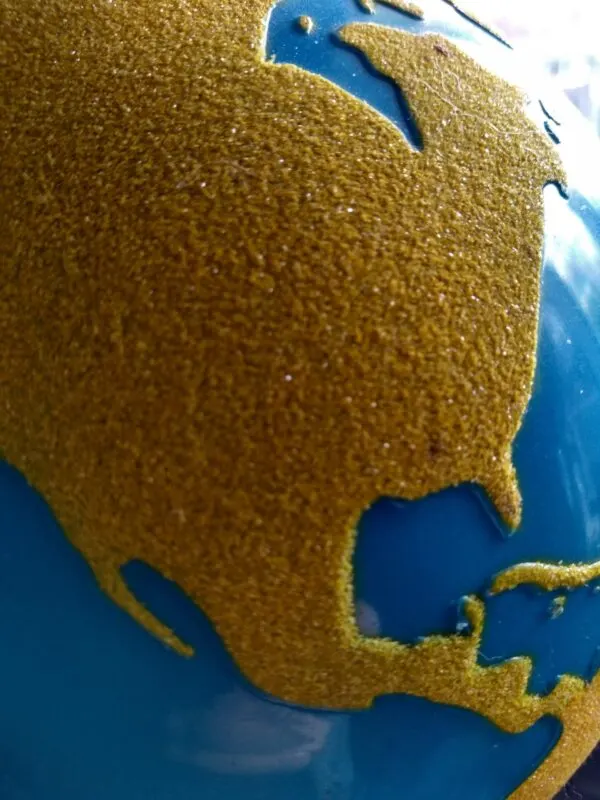 sandpaper globe