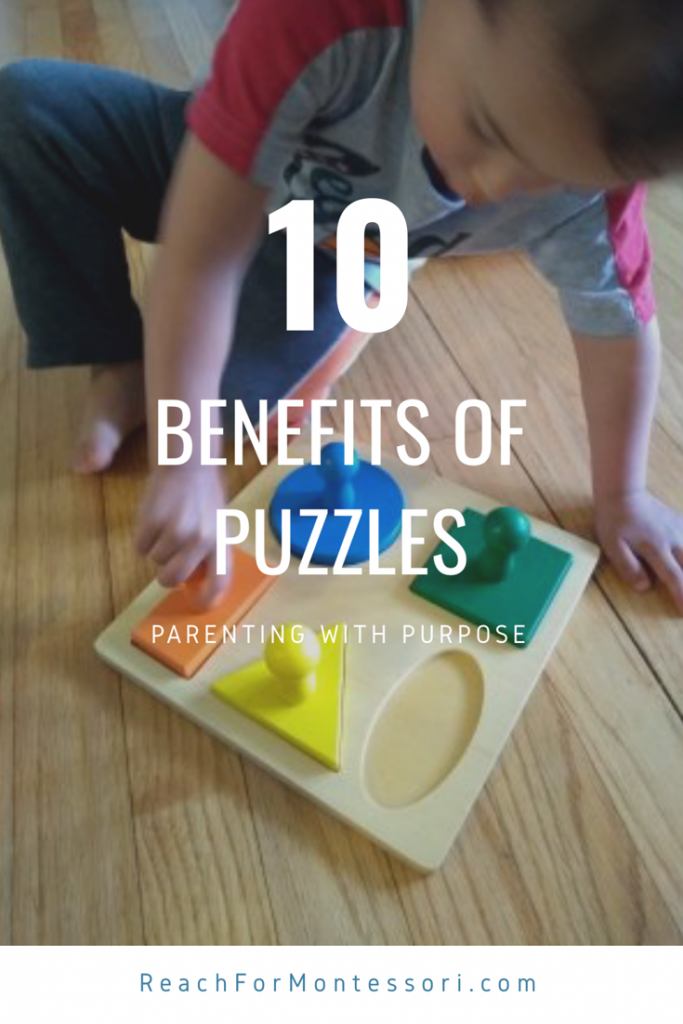 benefits of puzzles pinterest image