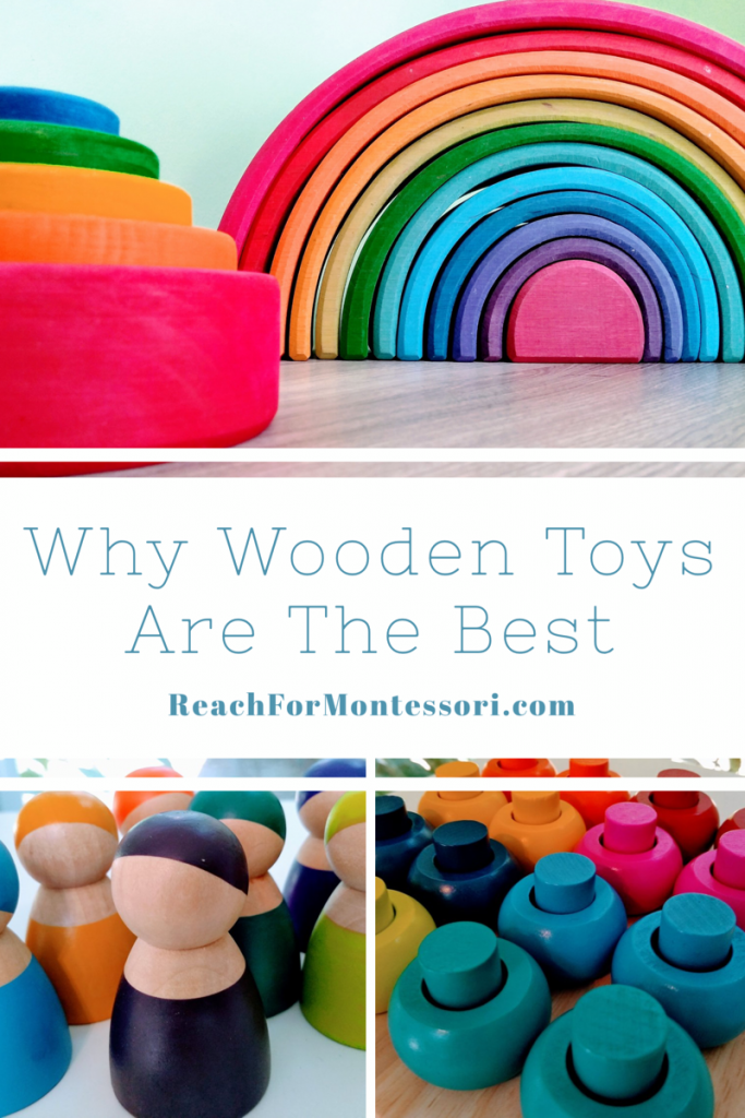 why wooden toys are the best pinterest image