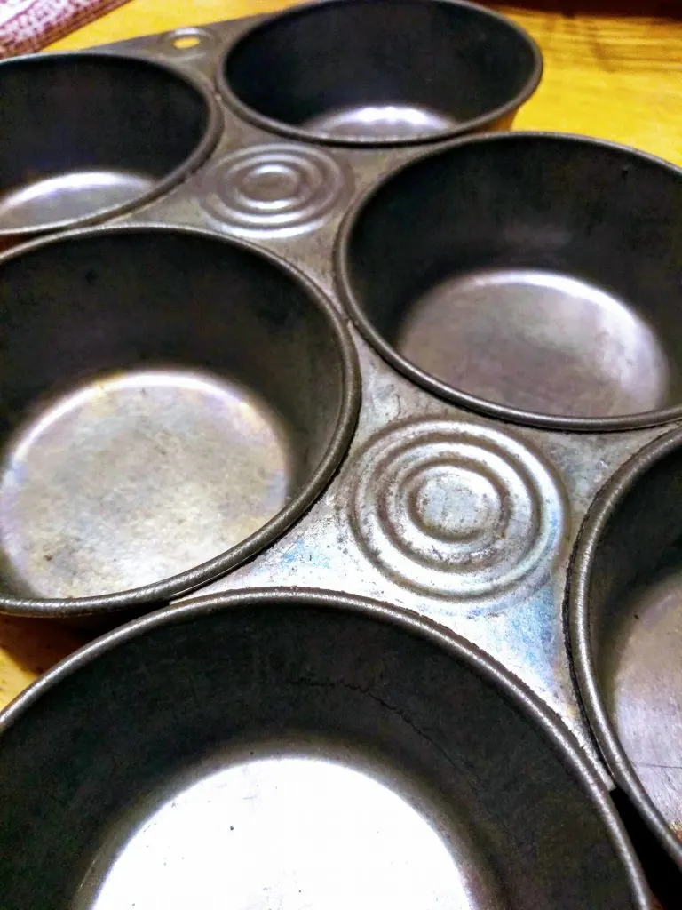 muffin pan for Montessori button sorting activity