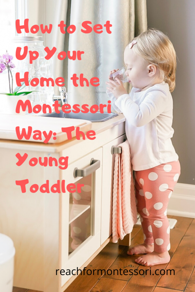 how to set up your home the Montessori way pin.