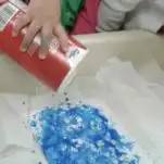 Paint and Salt Process ARt