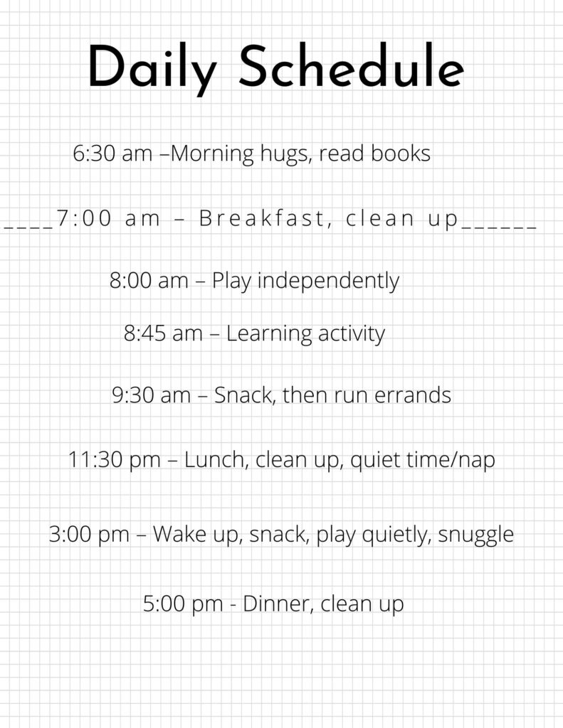 Daily Routines and Schedules: Help Get Your Family on Track — The ...