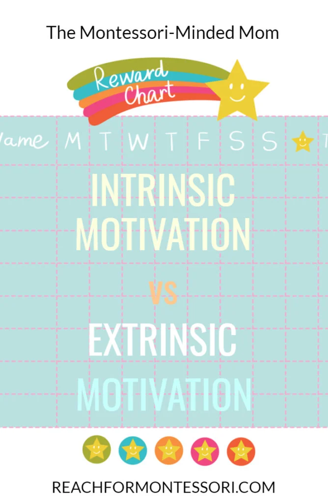 Intrinsic motivation vs extrinsic motivation Pinterest image