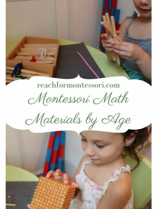 Montessori math materials by age pin.