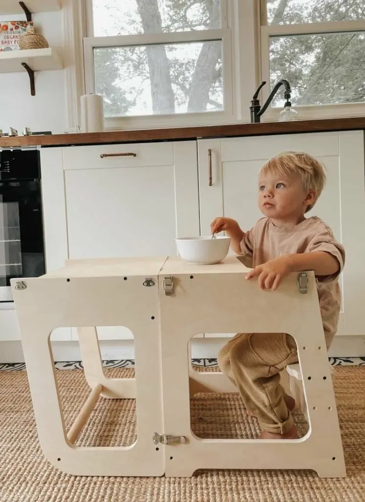 Montessori Weaning Table and Chair - Part One - how we montessori