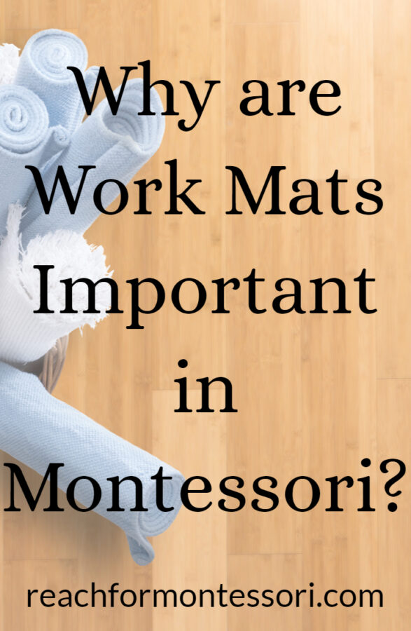montessori work mats pinterest image.