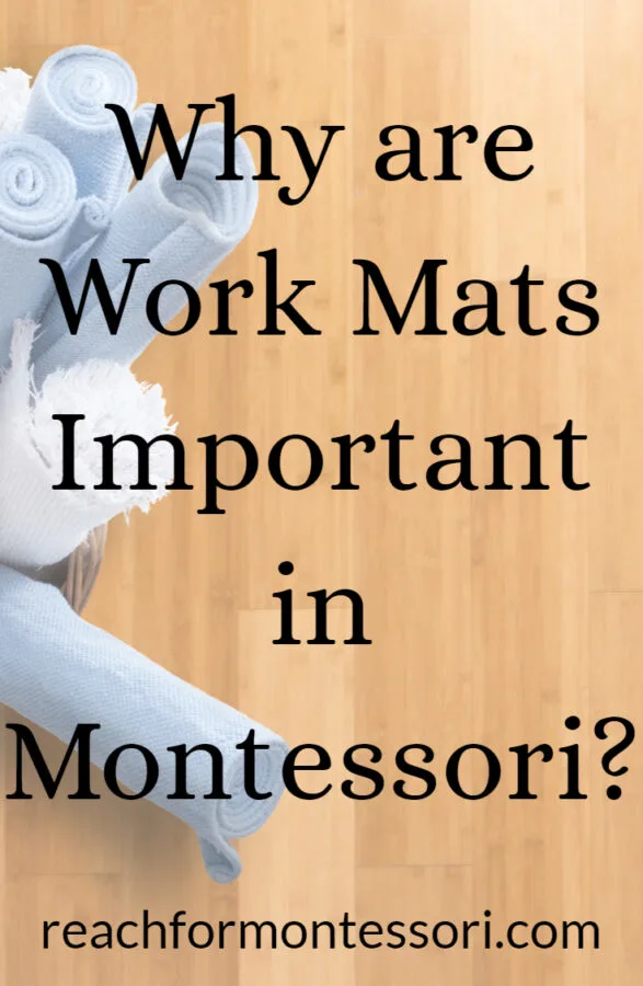 montessori work mats pinterest image.