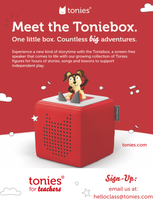 What is a Toniebox and what are Tonies?