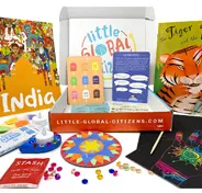 Image of Little citizens Montessori subscription box.