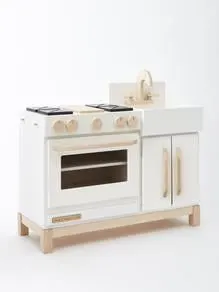 image of a play kitchen, a Montentssori toys for 18-month-old.