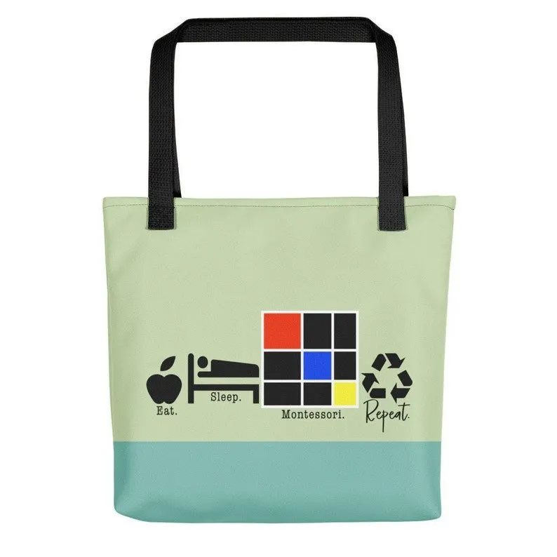 image of montessori tote, a gift for montessori teachers.