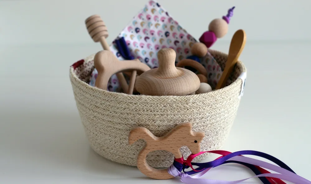 Treasure baskets best sale for infants