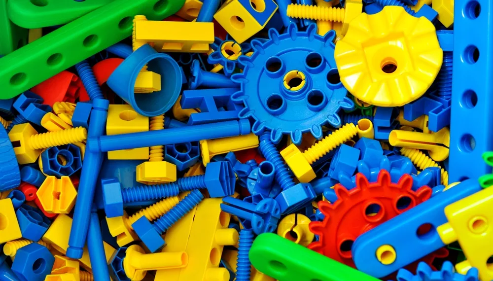 image of toys for construction play for kids.